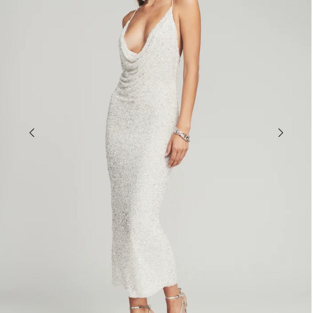 Retrofete FRIEDA DRESS - WHITE / S